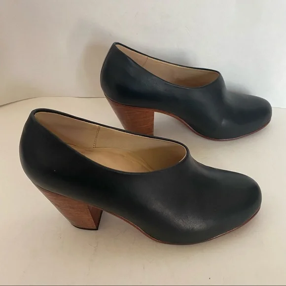 NISOLO Noir Austin Heel Size 7.5 - Picture 2 of 7